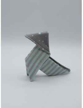 Origami tissu cocotte à poser petite taille