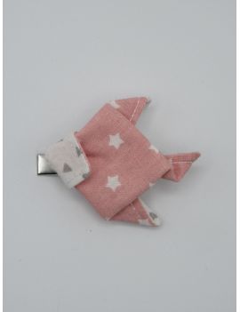 Barrette crocodile origami...